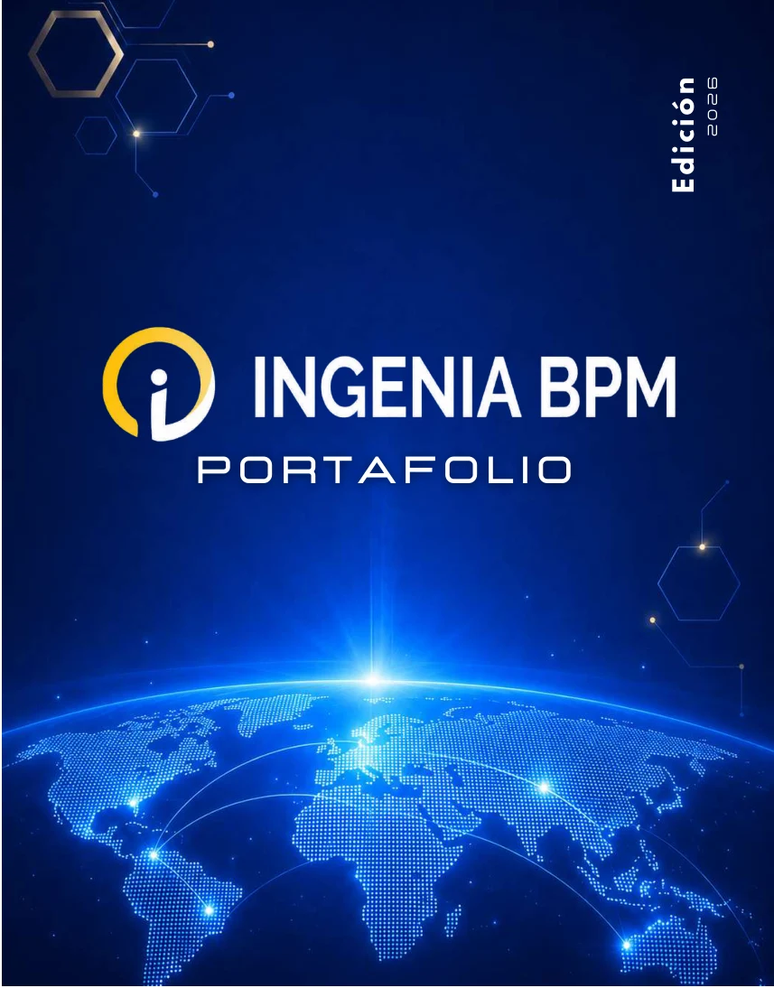 Portada ampliada del Portafolio INGENIA BPM 2026
