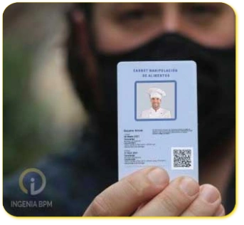 Carnet de manipulación de alimentos Certificado manipulación de alimentos